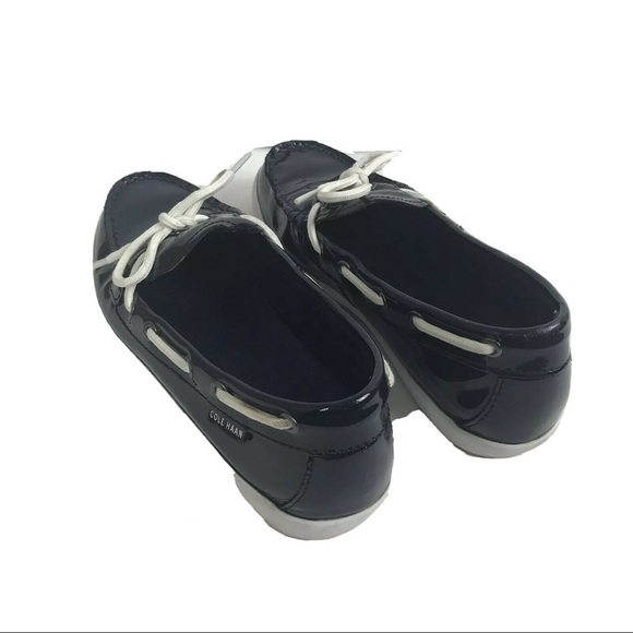 Cole Haan Nantucket Camp navy patent leather 7.5 B - Picture 8 of 8